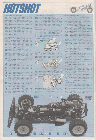 ホットショット　タミヤ 完全オリジナル車
