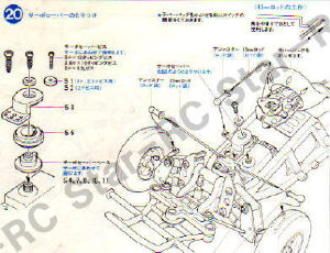 マイティフロッグの組立説明書